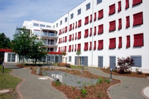 Das Sozialzentrum "An den Gärten" des Stadtverbands Volkssolidarität Leipzig. Foto: Uwe Schürmann