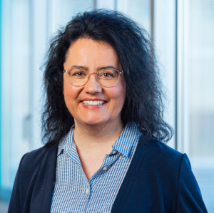 Annegret Scobel, generalistische Innenarchitektin für den Bereich Gebäudemanagement der RWS Gruppe