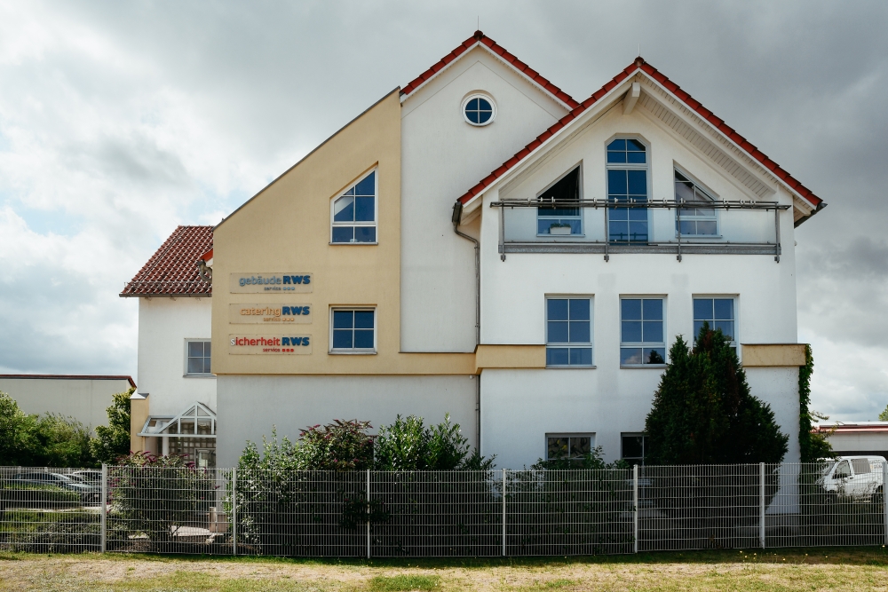Außenansicht des Standortes RWS Gebäudeservice Leipzig